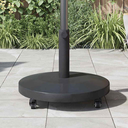 Outdoor Umbrella Base Dark grey 48 x 48 x 32 cm Steel, Concrete