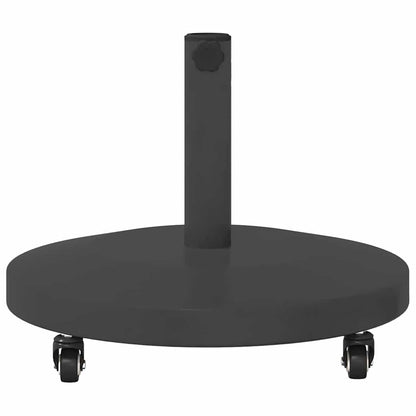 Outdoor Umbrella Base Dark grey 48 x 48 x 32 cm Steel, Concrete