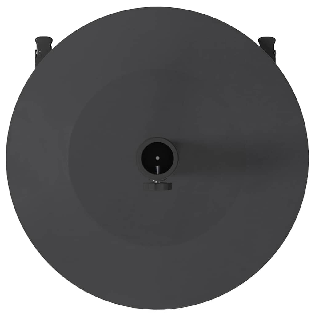 Outdoor Umbrella Base Dark grey 48 x 48 x 32 cm Steel, Concrete