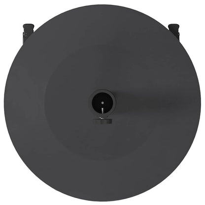 Outdoor Umbrella Base Dark grey 48 x 48 x 32 cm Steel, Concrete