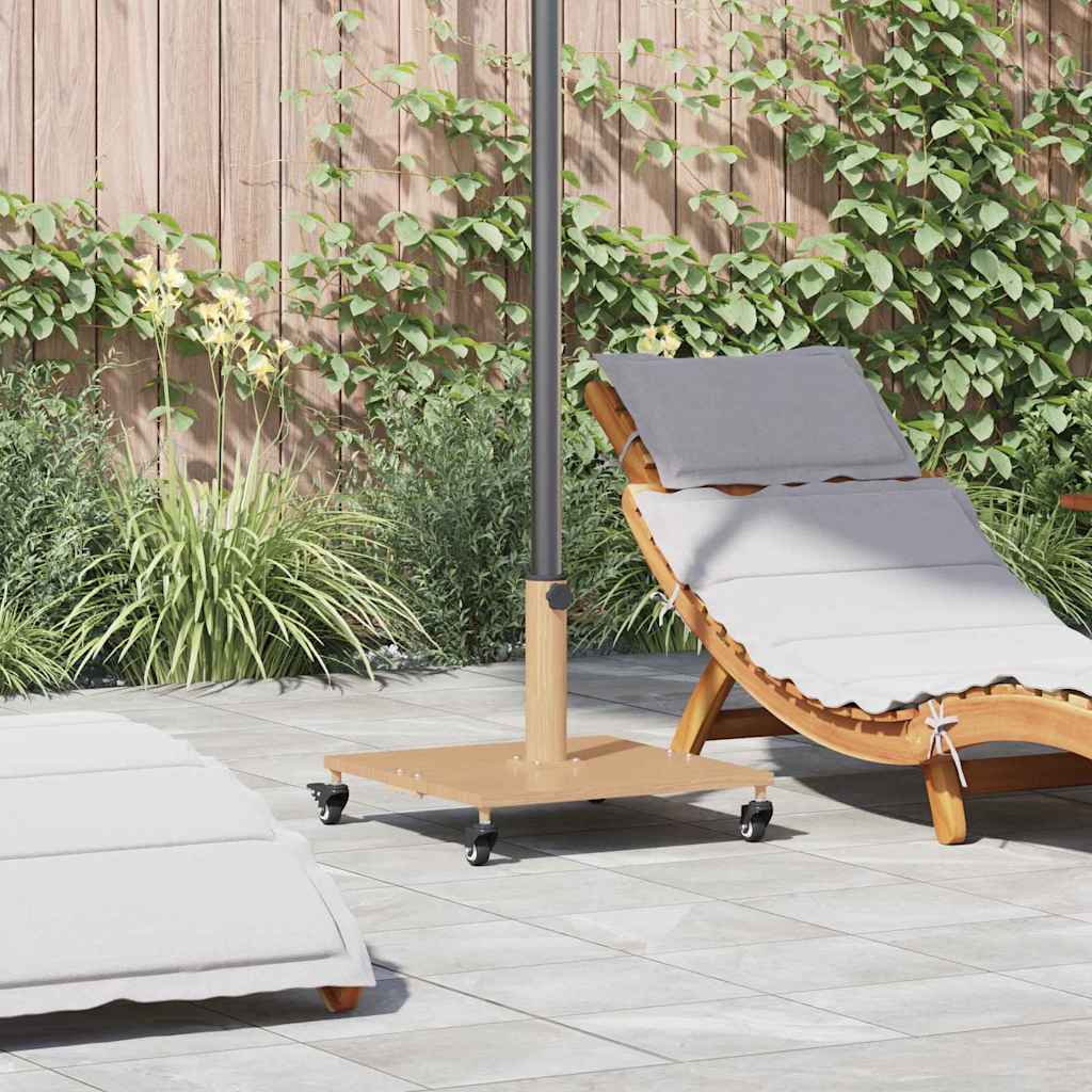 Outdoor Umbrella Base Light wood 45 x 45 x 31 cm Steel