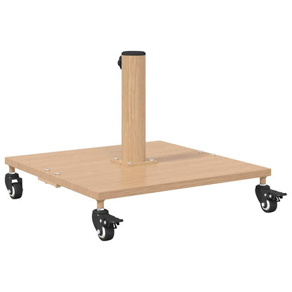 Outdoor Umbrella Base Light wood 45 x 45 x 31 cm Steel