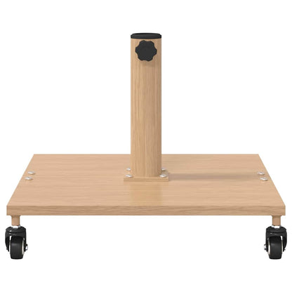 Outdoor Umbrella Base Light wood 45 x 45 x 31 cm Steel