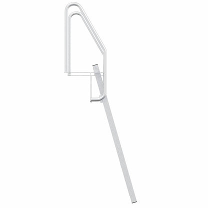 Dock Ladder 5-Steps Silver 58 x 77 x 191 cm Aluminium