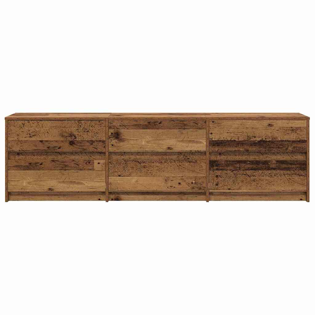 TV Cabinet Old Wood 180 x 34 x 50 cm Engineered Wood