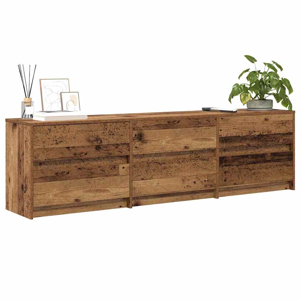 TV Cabinet Old Wood 180 x 34 x 50 cm Engineered Wood