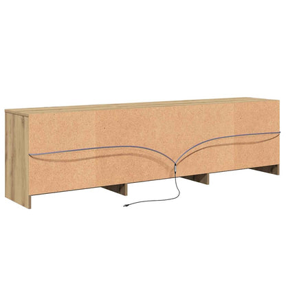 TV Cabinet Artisan Oak 181 x 34 x 50 cm Engineered Wood