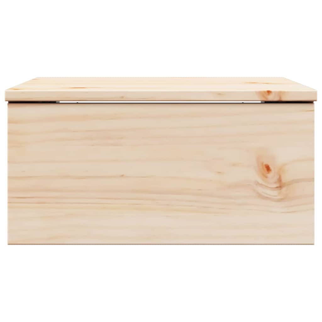 Bedside Table 2 pcs Brown 37 x 35 x 18.5 cm Solid pine wood
