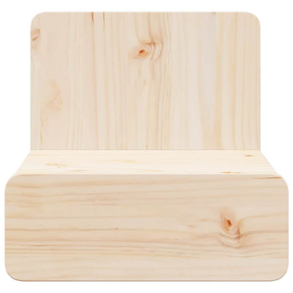 Bedside Table Brown 44 x 32.5 x 40 cm Solid pine wood