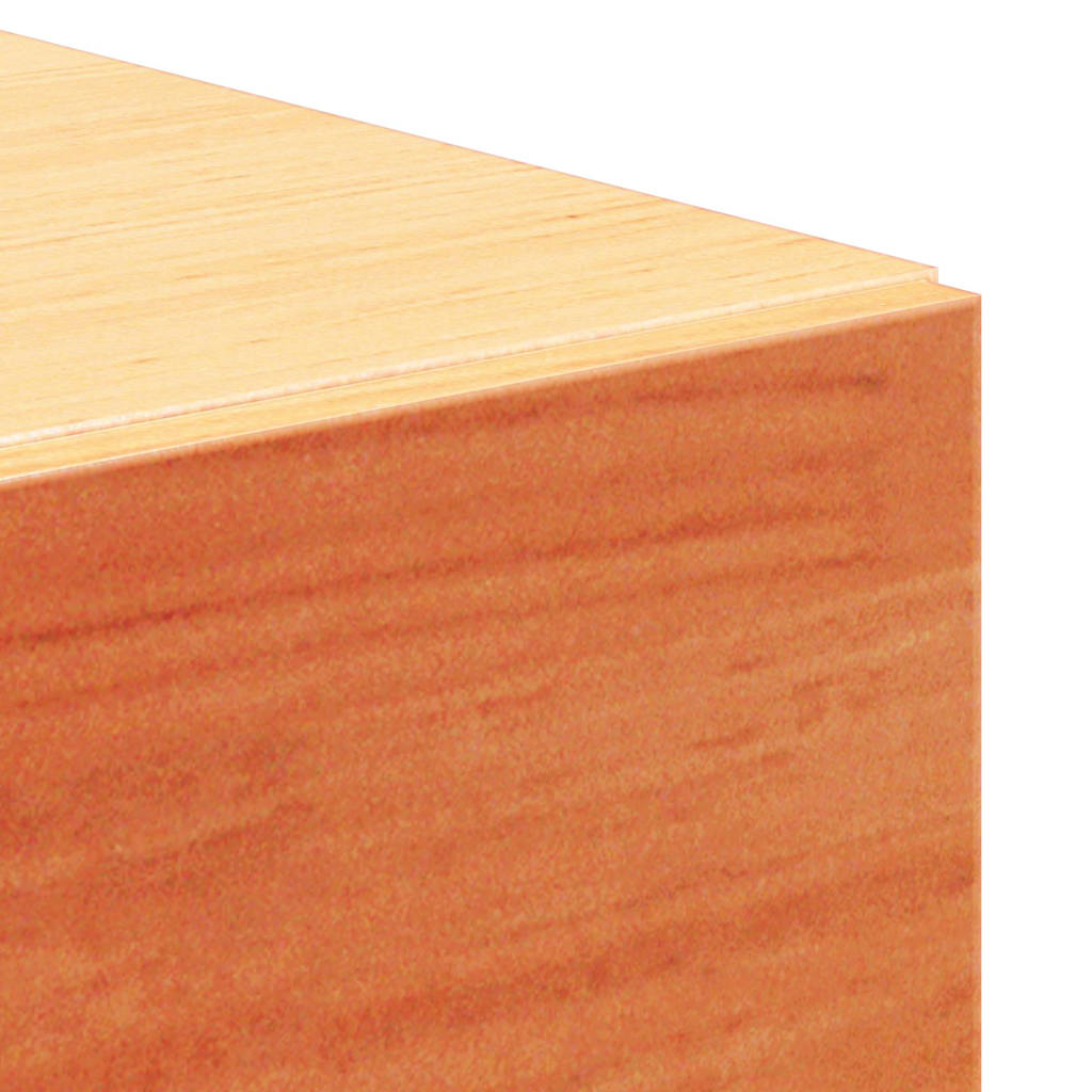 Bedside Table Wax brown 42 x 32.5 x 40 cm Solid pine wood
