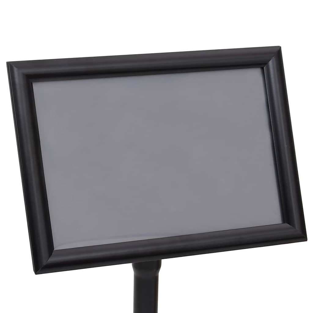 Poster Stands 2 pcs Black 45 x 33 x 88 cm Aluminium alloy