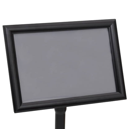 Poster Stands 2 pcs Black 45 x 33 x 88 cm Aluminium alloy