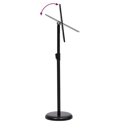 Poster Stands 2 pcs Black 45 x 33 x 88 cm Aluminium alloy