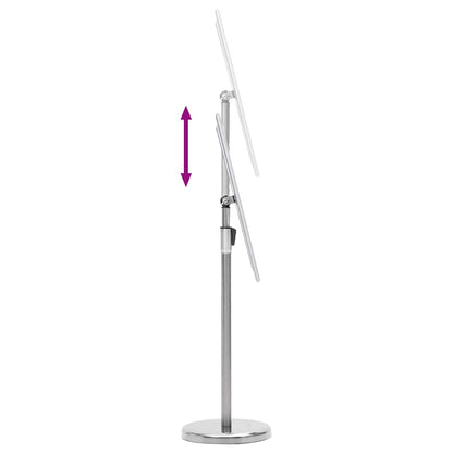 Poster Stands 2 pcs Silver 32.5x 24 x 78 cm Aluminium alloy