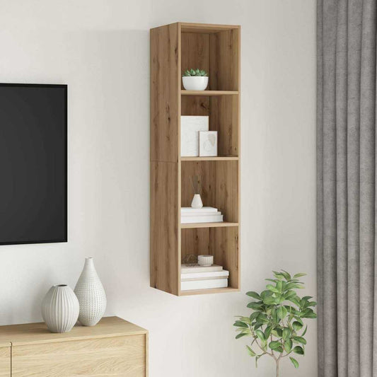 TV Cabinet Artisan oak 37 x 37 x 142.5 cm Engineered wood