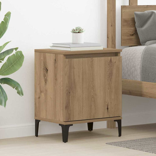 Bedside Cabinet Artisan oak 40 x 30 x 50 cm Engineered wood