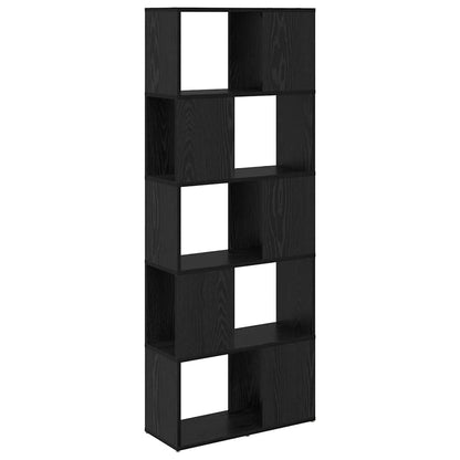 TV Cabinet Set Black 60 x 24 x 156 cm Engineered Wood