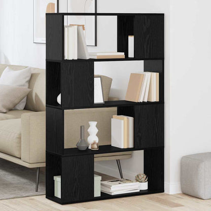 TV Cabinet Set Black 80 x 24 x 125 cm Engineered Wood