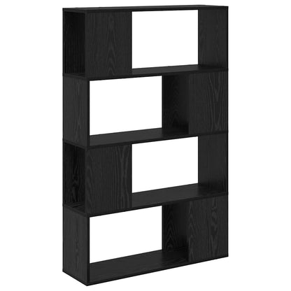 TV Cabinet Set Black 80 x 24 x 125 cm Engineered Wood