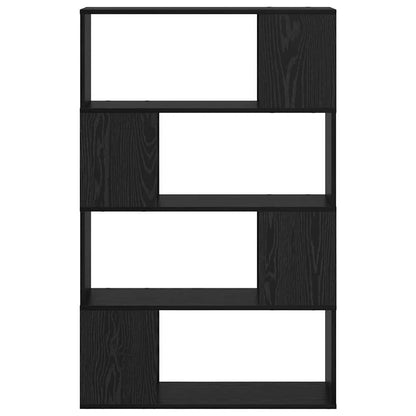 TV Cabinet Set Black 80 x 24 x 125 cm Engineered Wood