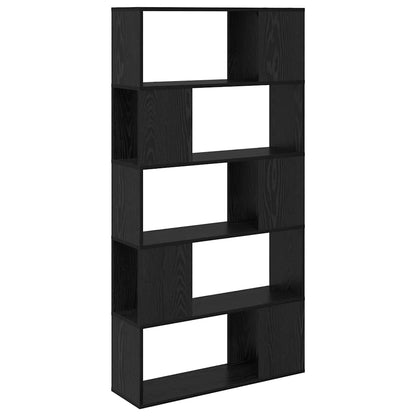 TV Cabinet Set Black 80 x 24 x 156 cm Engineered Wood