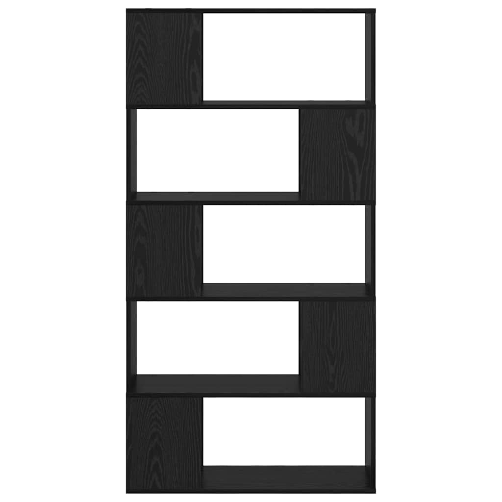 TV Cabinet Set Black 80 x 24 x 156 cm Engineered Wood