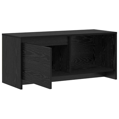 TV Cabinet Set Black Oak 90 x 35 x 40 cm Engineered Wood
