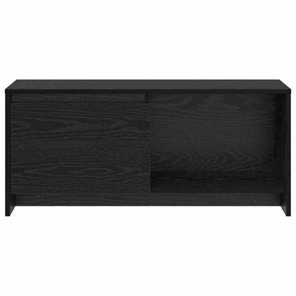 TV Cabinet Set Black Oak 90 x 35 x 40 cm Engineered Wood