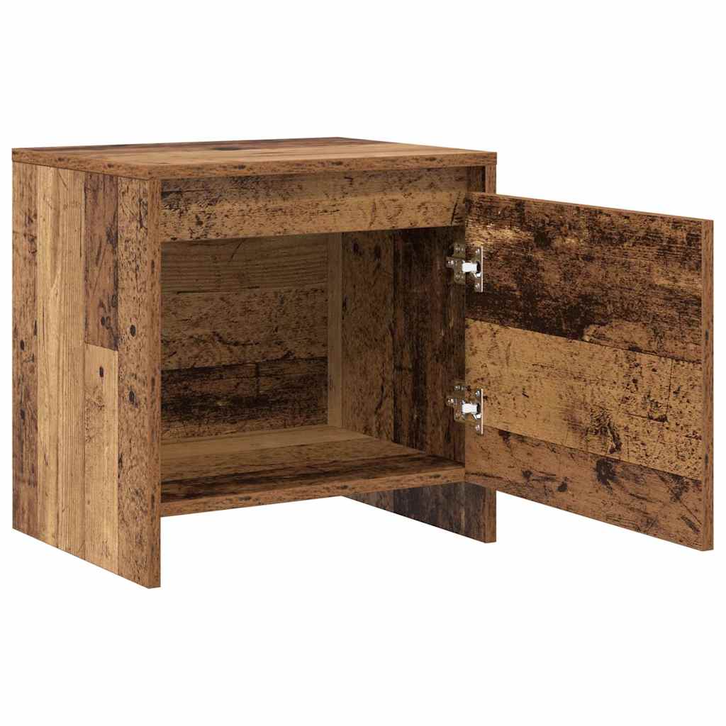Bedside Cabinet Old wood 45 x 34 x 44.5 cm Engineered wood