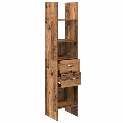 Book Cabinet Old wood 40 x 35 x 180 cm Engineered wood