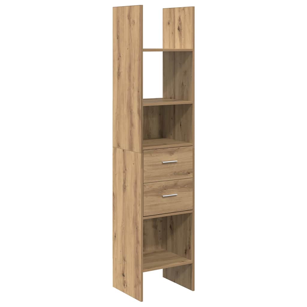 Book Cabinet Artisan oak 40 x 35 x 180 cm Engineered wood