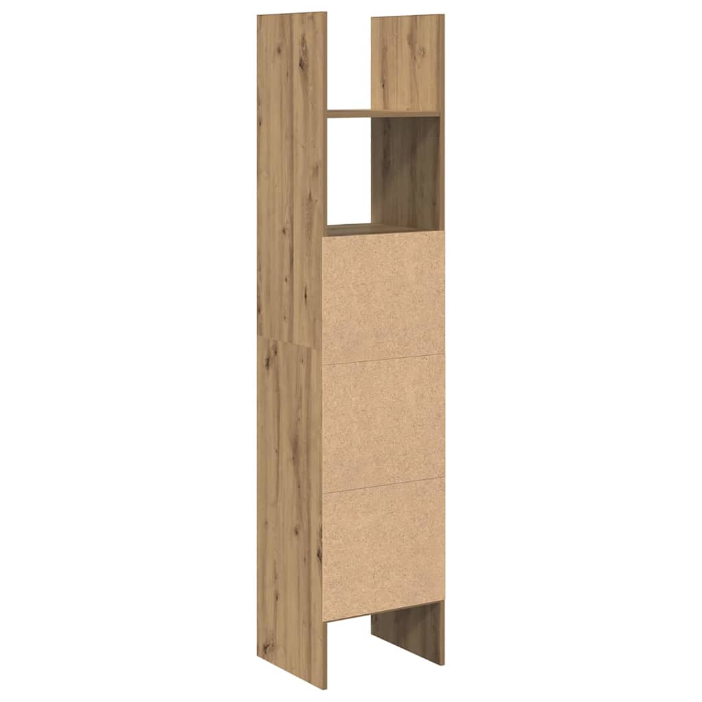 Book Cabinet Artisan oak 40 x 35 x 180 cm Engineered wood