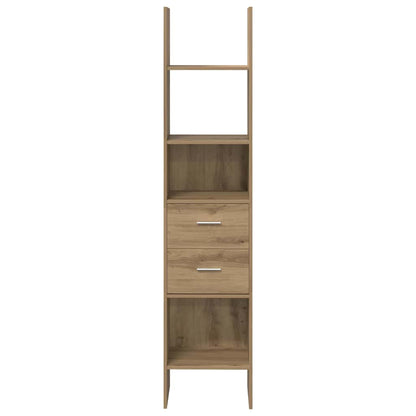 Book Cabinet Artisan oak 40 x 35 x 180 cm Engineered wood