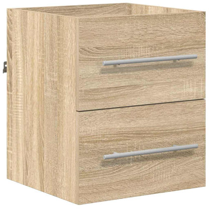 Bathroom Furniture Set with Drawer Brown 41 x 38.5 x 48 cm
