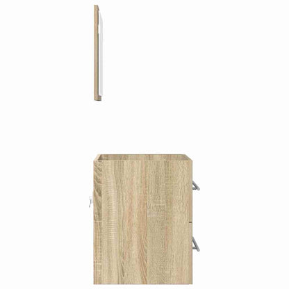 Bathroom Furniture Set with Drawer Brown 41 x 38.5 x 48 cm