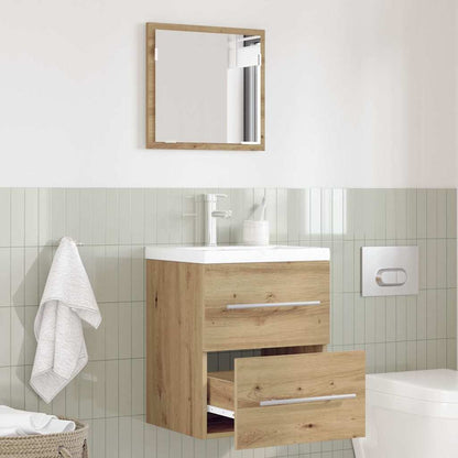 Bathroom Furniture Set with Drawer Brown 41 x 38.5 x 48 cm
