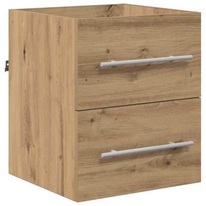 Bathroom Furniture Set with Drawer Brown 41 x 38.5 x 48 cm