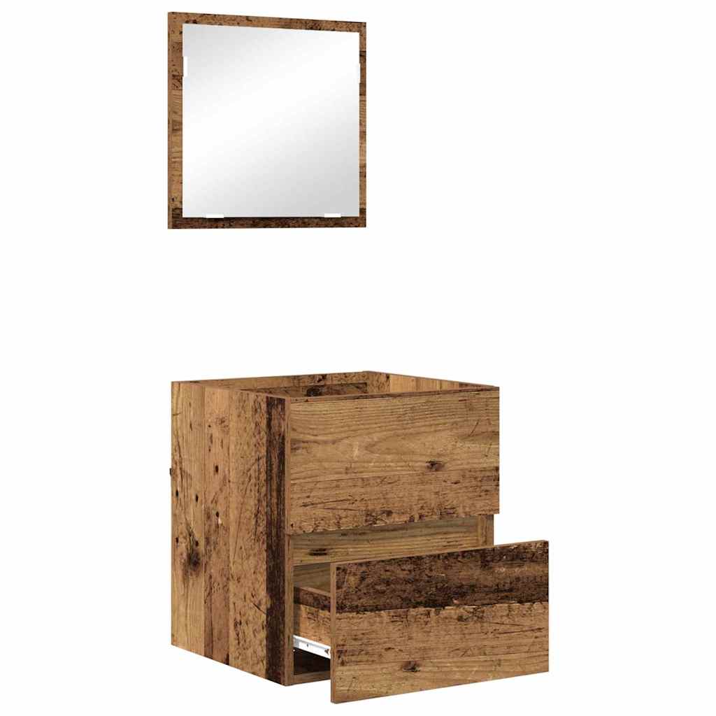 Bathroom Cabinet Old Wood 41 x 38.5 x 45 cm Engineered Wood