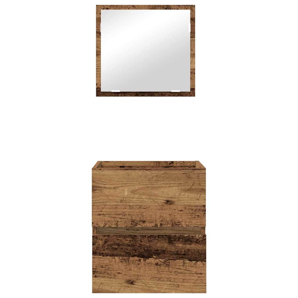 Bathroom Cabinet Old Wood 41 x 38.5 x 45 cm Engineered Wood