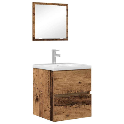 Bathroom Cabinet Old Wood 41 x 38.5 x 45 cm Engineered Wood