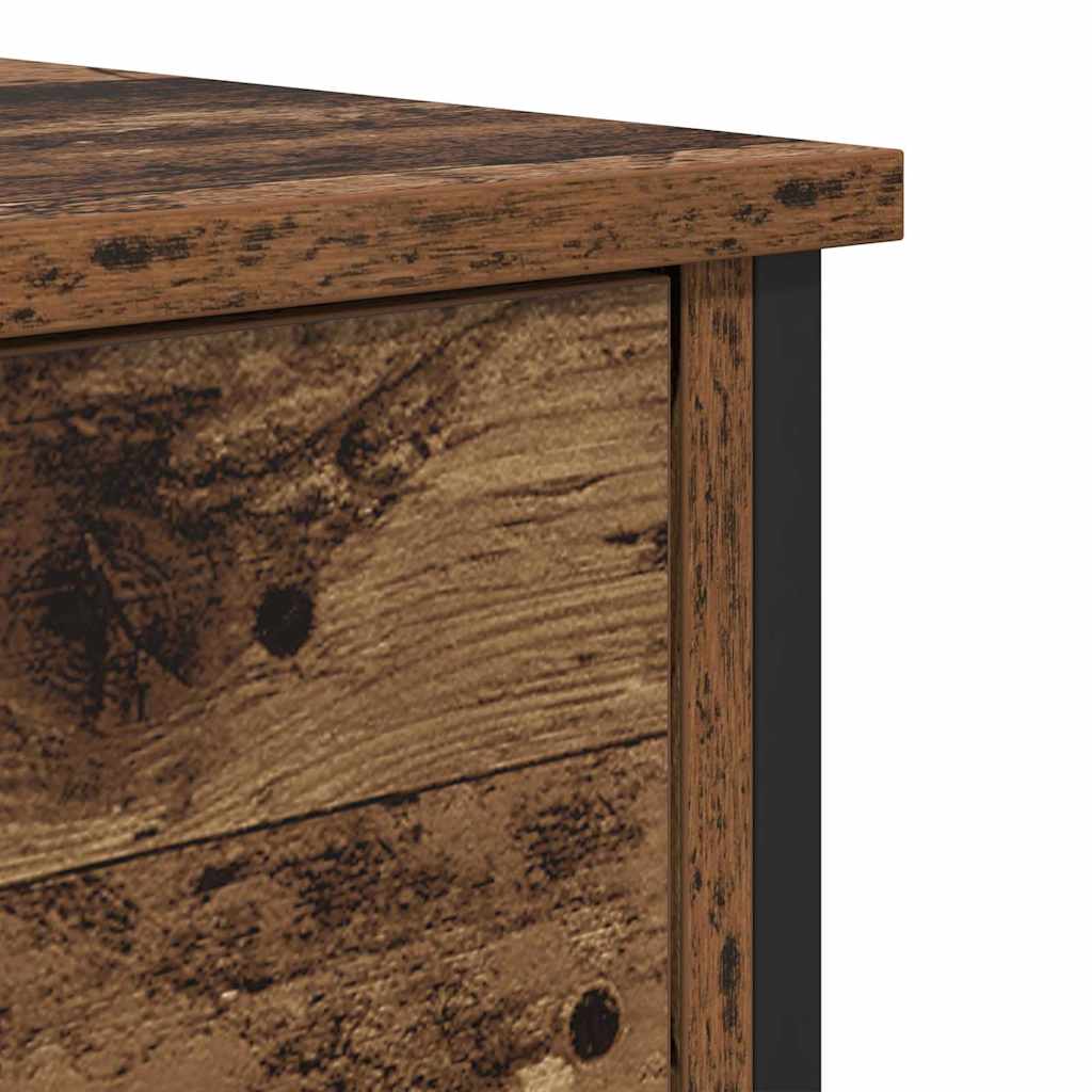 Bedside Cabinet Old wood 40 x 42 x 60 cm Engineered wood