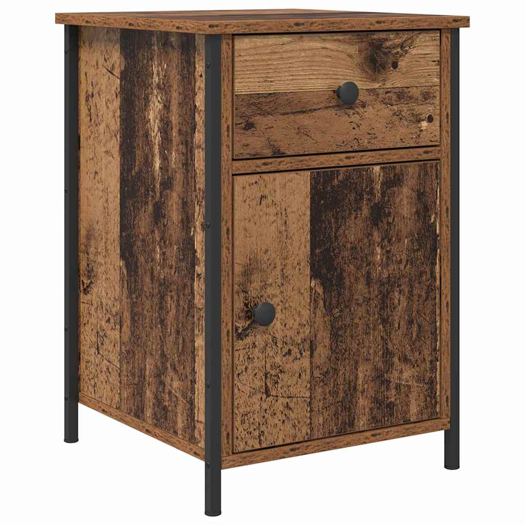 Bedside Cabinet Old wood 40 x 42 x 60 cm Engineered wood