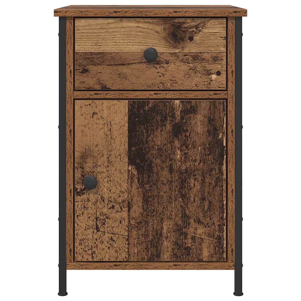 Bedside Cabinet Old wood 40 x 42 x 60 cm Engineered wood
