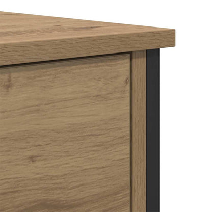 Bedside Cabinet with Drawer 2 pcs Artisan oak 40 x 42 x 60 cm