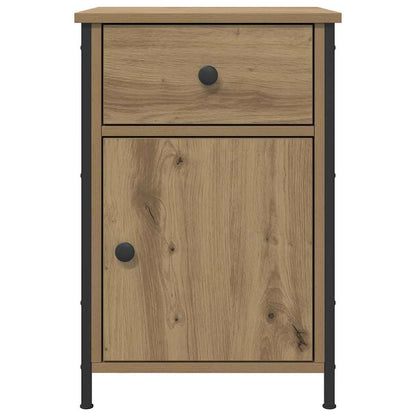 Bedside Cabinet with Drawer 2 pcs Artisan oak 40 x 42 x 60 cm