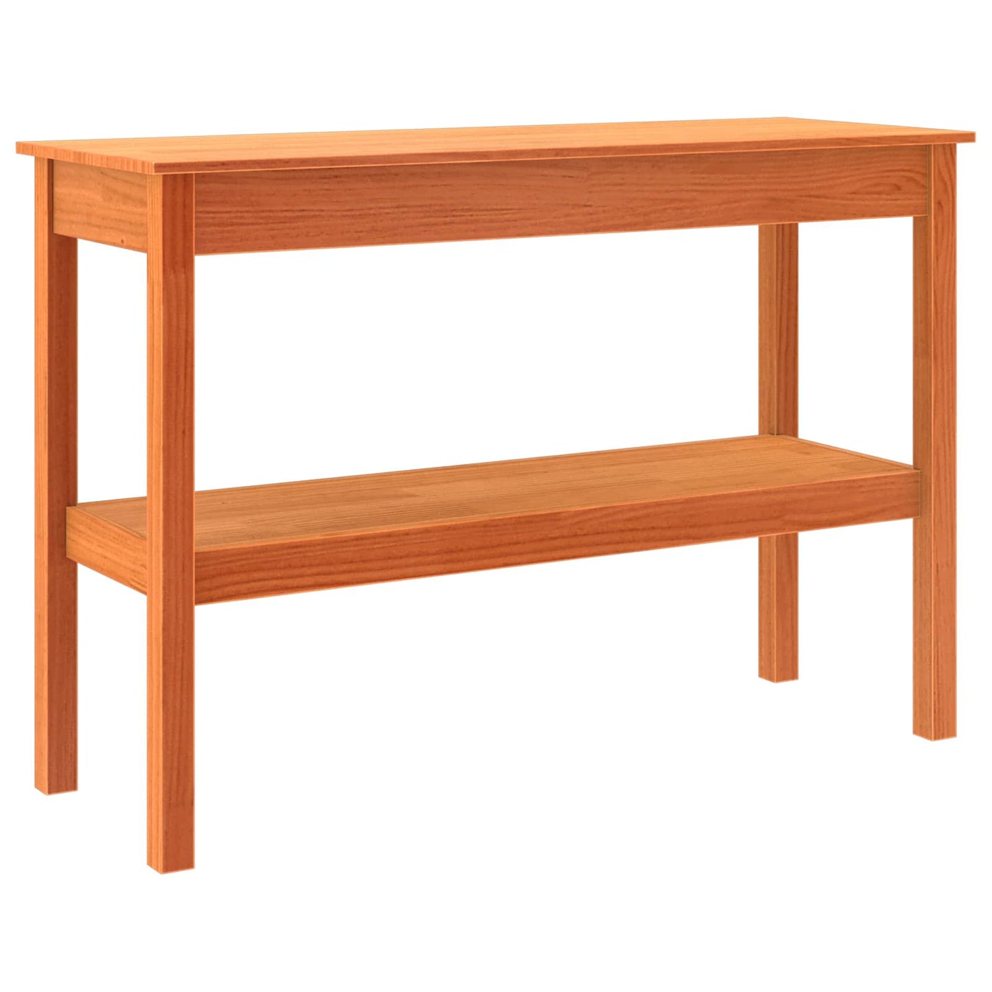 Console Table Wax brown 110 x 40 x 75 cm Solid pine wood