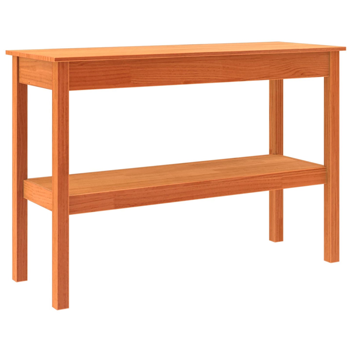 Console Table Wax brown 110 x 40 x 75 cm Solid pine wood