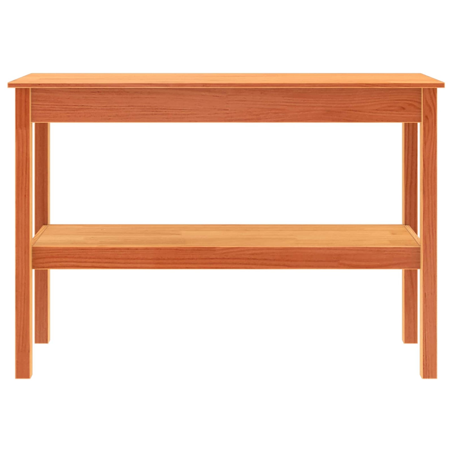 Console Table Wax brown 110 x 40 x 75 cm Solid pine wood