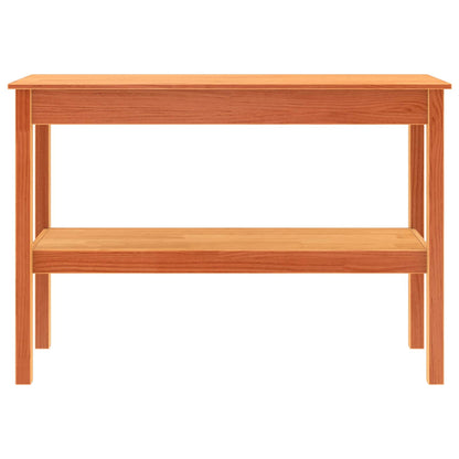 Console Table Wax brown 110 x 40 x 75 cm Solid pine wood