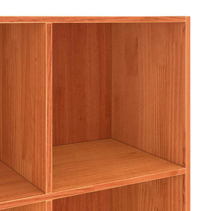 Book Cabinet / Room Divider Wax brown 104 x 33 x 110 cm